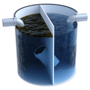 Separador de hidrocarburo estandar 500L